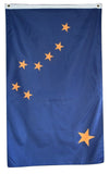 F69 Alaska State Flag 3'x5' Ft Polyester Wholesale & Bulk Price $2.40 (Premade)