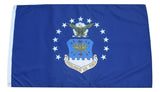 F81 US Air Force Flag 3'x5' Ft Polyester Wholesale & Bulk Price $2.40 (Premade)