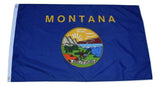 F53 Montana State flag 3'x5' Ft Polyester Wholesale & Bulk Price $2.40 (Premade)
