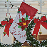 Personalized Christmas Stocking, Custom Christmas Monogrammed Stockings Holiday Stocking Embroidered Stockings