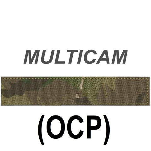 Custom NameTape OCP ACU ABU USMC NAVY Camo Hook Fastener Iron on