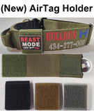 Personalized Tactical Martingale Dog Collar with Metal Buckle For Large Breeds
