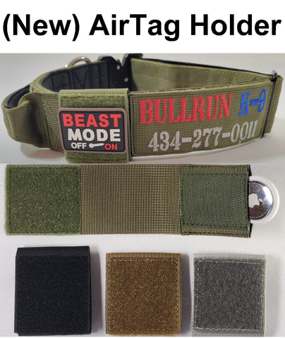 AirTag Holder for Dog Collars (Also Fits Samsung Galaxy Smart Tag, Tile & Cube Trackers) Dimensions: 2"x2" (Premade)