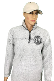 Monogrammed Sherpa Jacket Custom Embroidered Sherpa Pullover Genuine Boxecraft Fleece Quarter zip Personalized Sweatshirt Extremely Soft