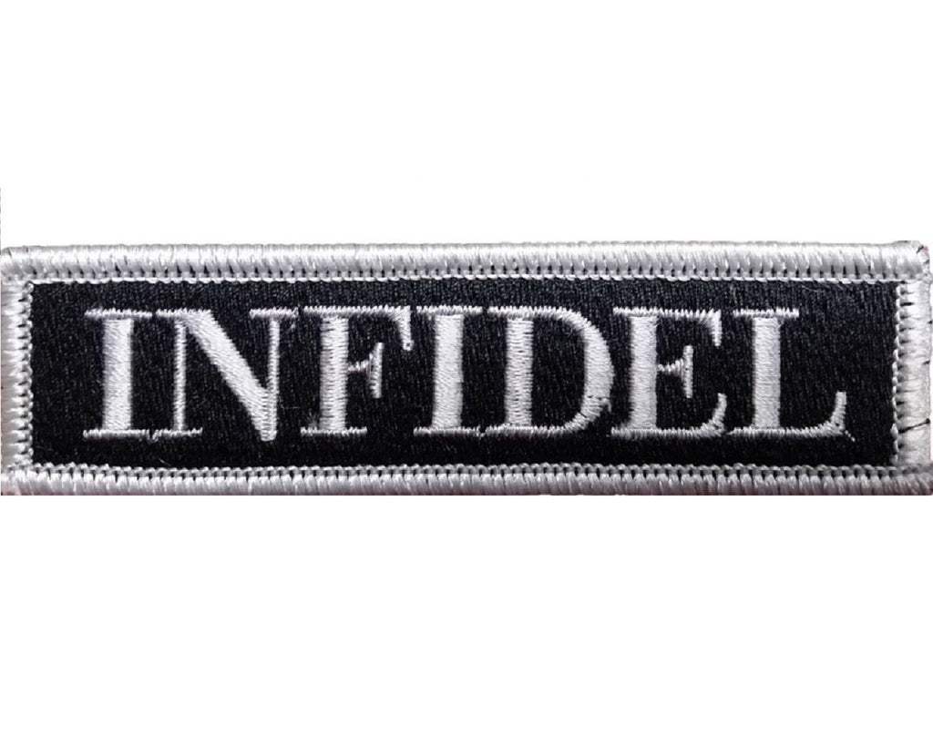 V96 Tactical Infidel patch Silver 1
