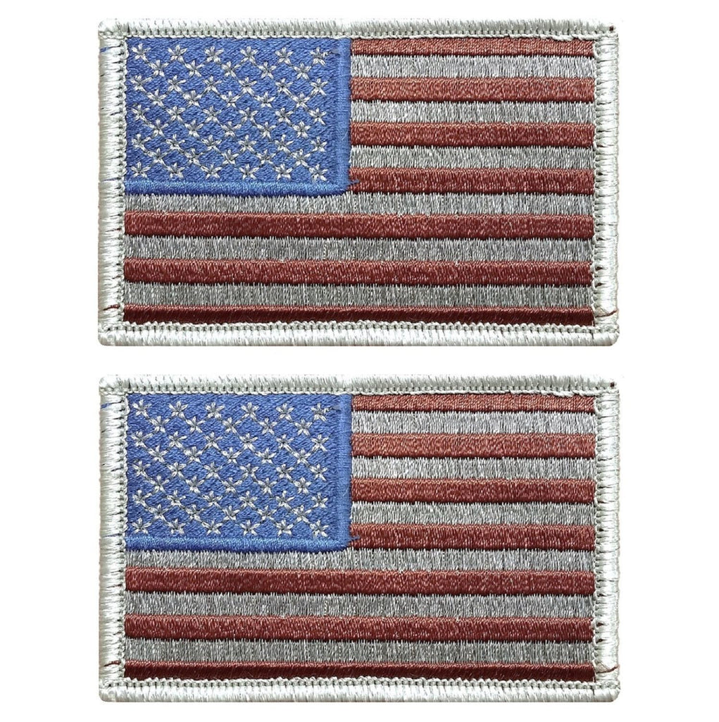 V124 Bundle of 2 Tactical USA flag patch 2
