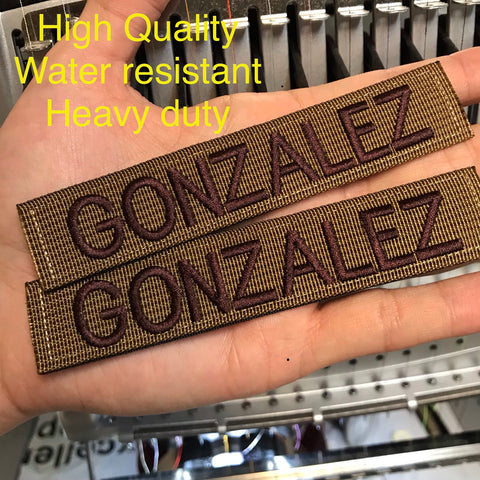 1x5 NAME/Custom Text Patch w/Hook VELCRO® — ATLAS Consulting Group, LLC -  Oregon, USA
