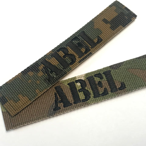 Custom Text 1x5 inch Patch. Your Text.