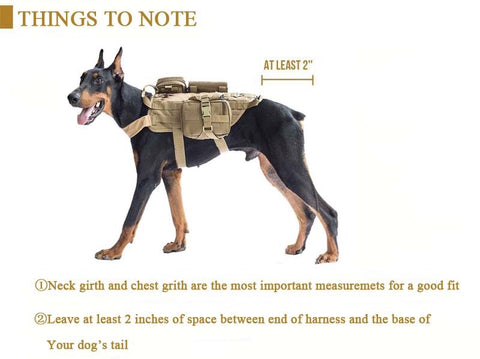 MIL-SPEX K-9 Tactical MOLLE Dog Vest — Canadian Preparedness