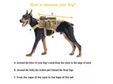 Tactical Dog Vest Military molle Vest with pouches (Premade)