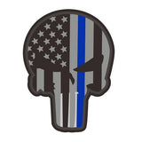 1.3x2 inch PVC USA flag  Tactical Patches hook fastener backing (Premade)