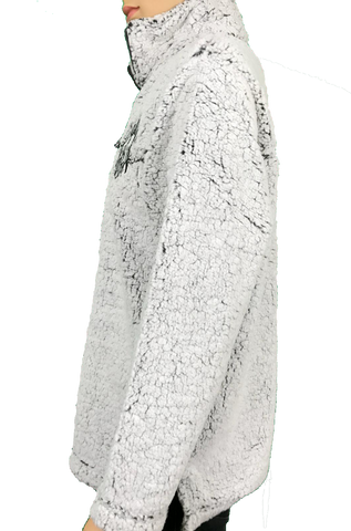 Monogrammed Sherpa Jacket Custom Embroidered Sherpa Pullover