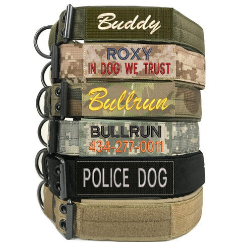 Customizable Series 3 Fi Tactical Dog Collar Band